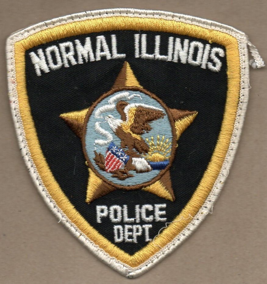 Normal (IL) PD Police Patch