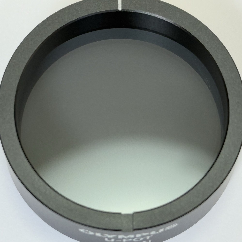 [ALMOST UNUSED] Olympus U-POT Polarizing Microscope Filter From Japan