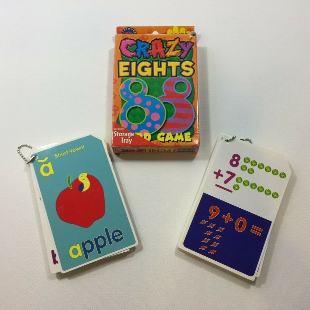 Flash Cards Early Learning Educational Games Vowels Phonics Math Addition Count