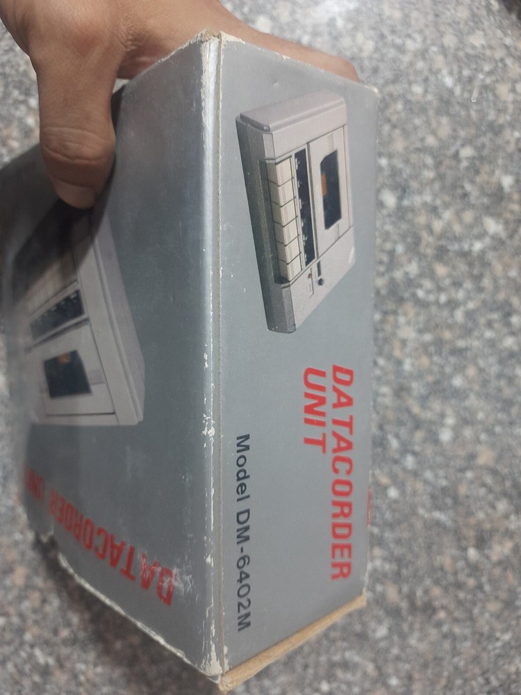 Vintage MSX Computer Datacorder Model: DM-6402M ( BOXED )