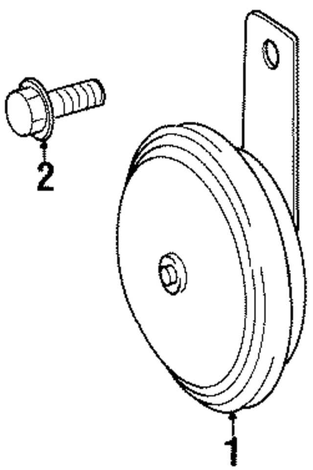 Genuine GM Horn Bolt 88974709