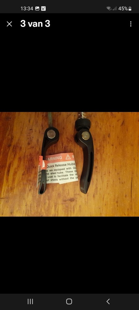 Spinergy Spox quick release REV, MTB new