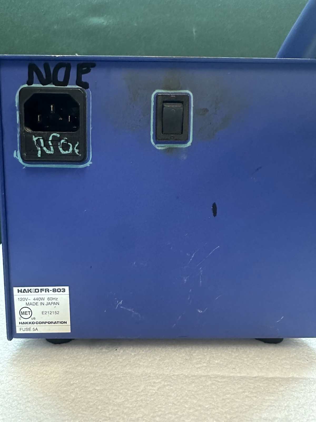 Hakko FR-803 Hot Air SMD Rework Station – Digital PCB Repair / Desoldering Tool.