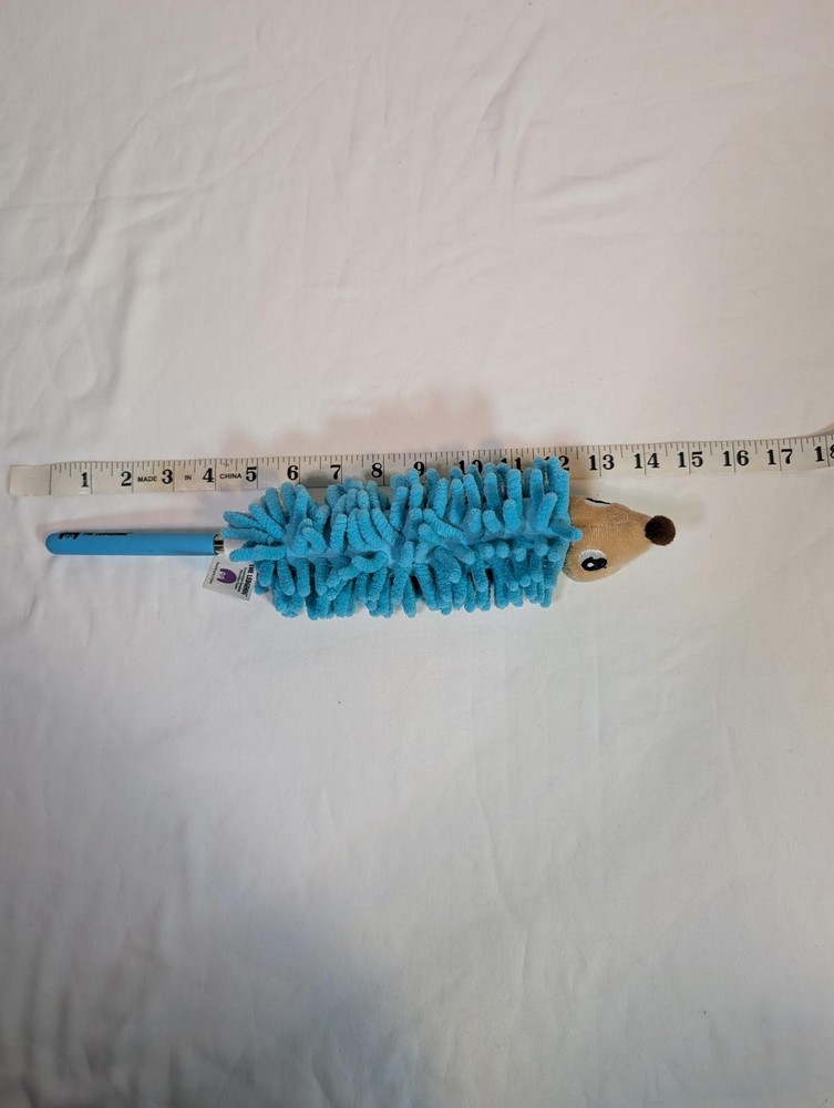 Blue Hedgehog Duster Cleaning Tool New With Tags