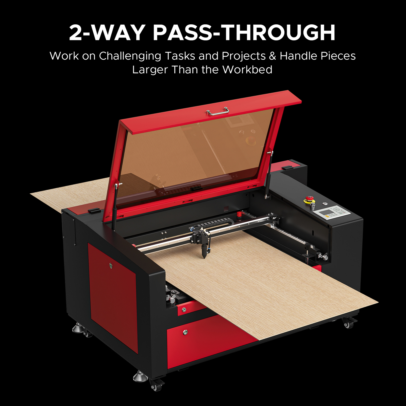 Preenex 80W CO2 Laser Engraver Engraving Cutter Cutting Machine 20x28