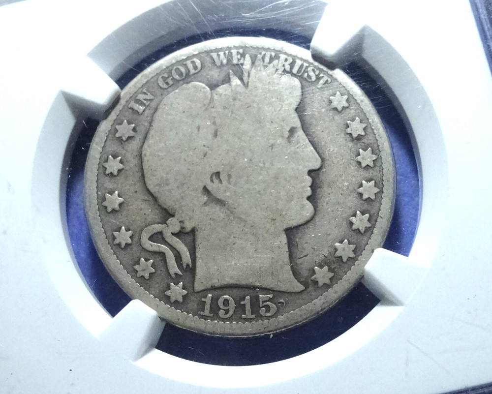 1915 Barber Half NGC Good 4