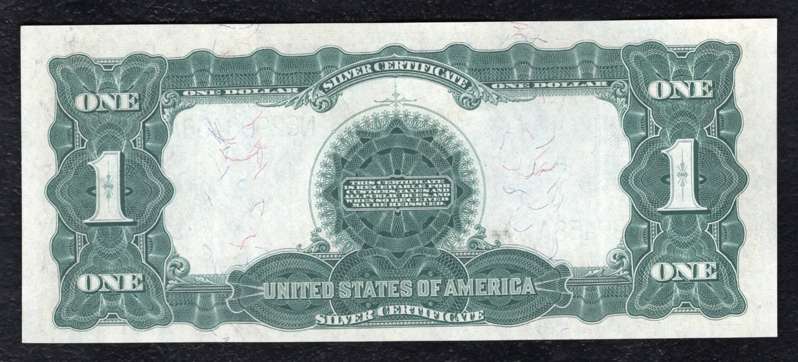 FR. 236 1899 $1 ONE DOLLAR “BLACK EAGLE” SILVER CERTIFICATE ABOUT UNCIRCULATED