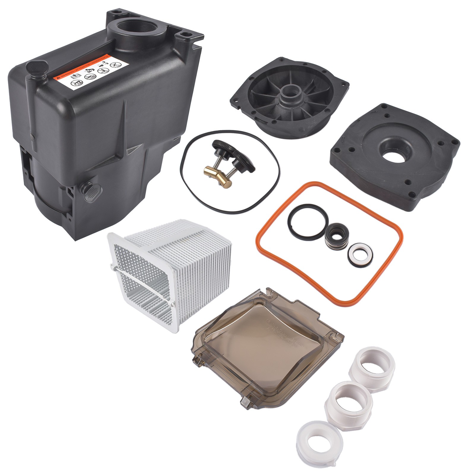 Pool Pump Strainer Housing for Hayward Super Pump SP1600X SP2600X Series, 2x2"