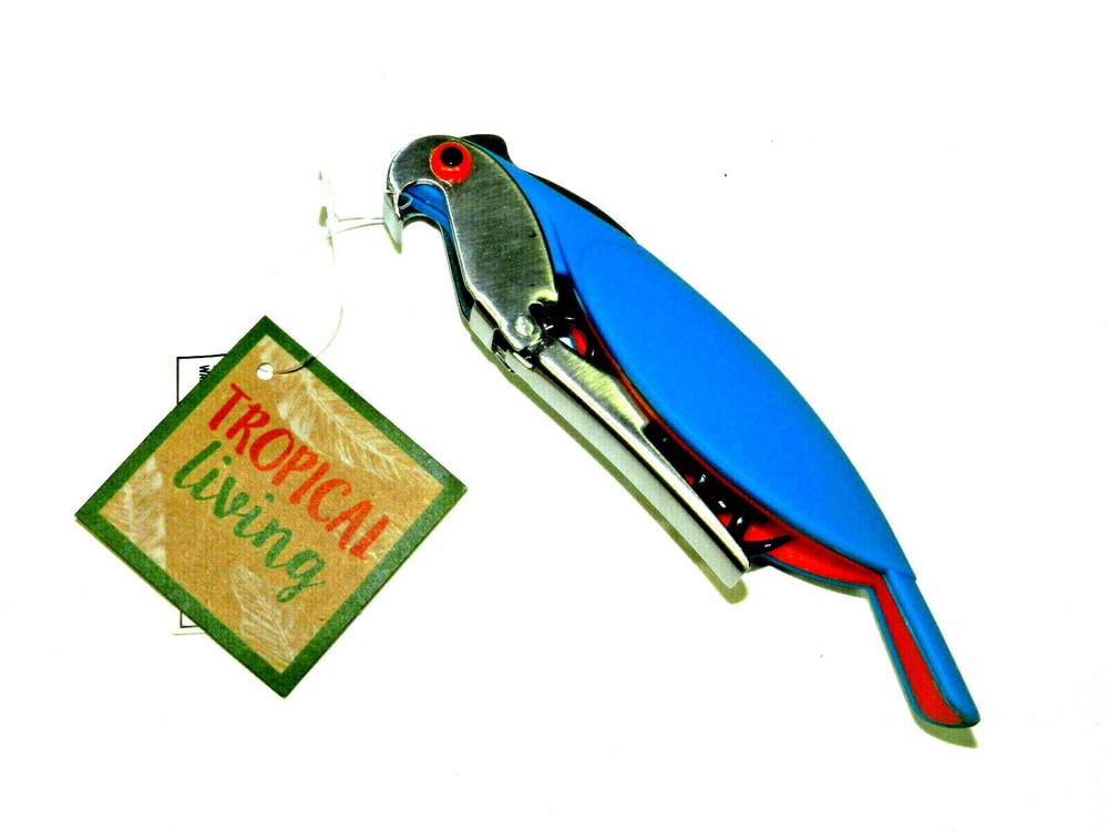 Parrot Corkscrew Wine Bottle Opener