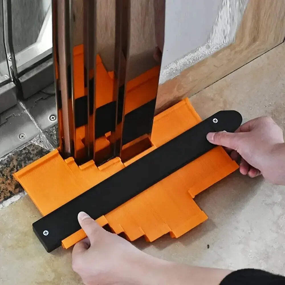 Contour Gauge Profile Tool 5Inch/10Inch Adjustable Lock Precisely Copy Irregular
