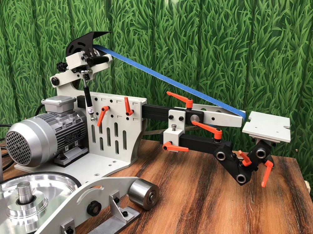 72"*2" Variable Speed Industry Belt Sander Grinding Machine Polish Machine 220V