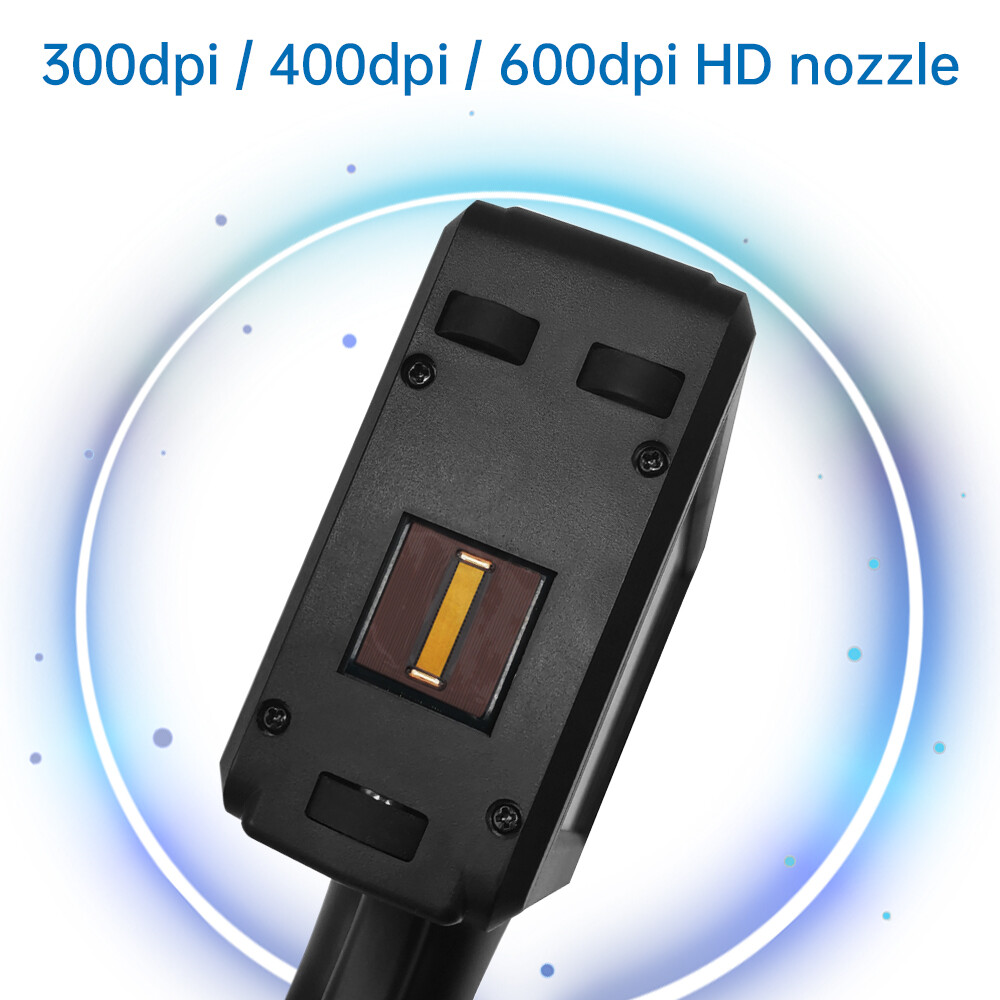 Handheld Inkjet Printer 600DPI Date Logo Barcode Coder Batch Coding Machine USA