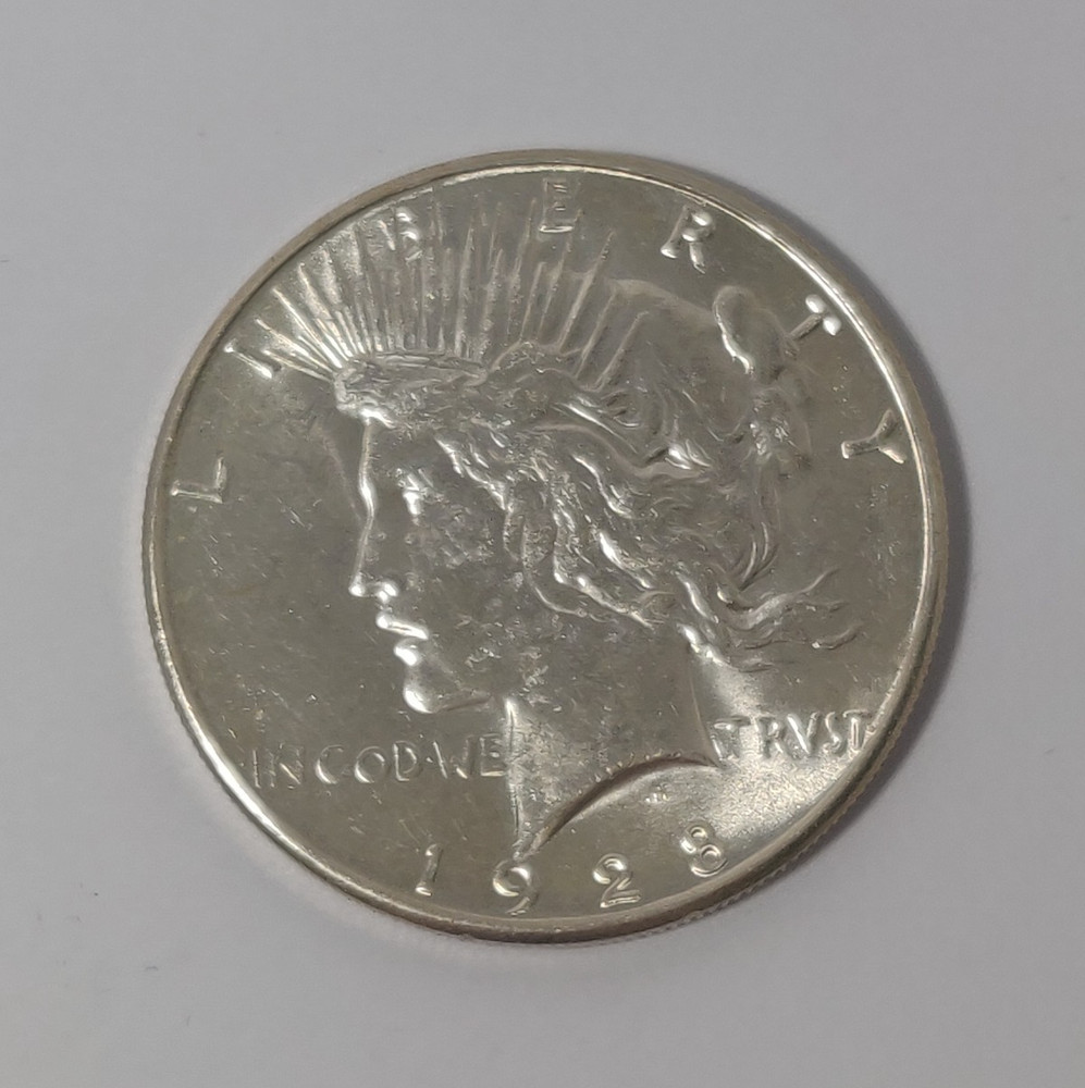 1928-S PEACE SILVER DOLLAR