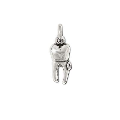 Sterling Silver Tooth Figurine Pendant