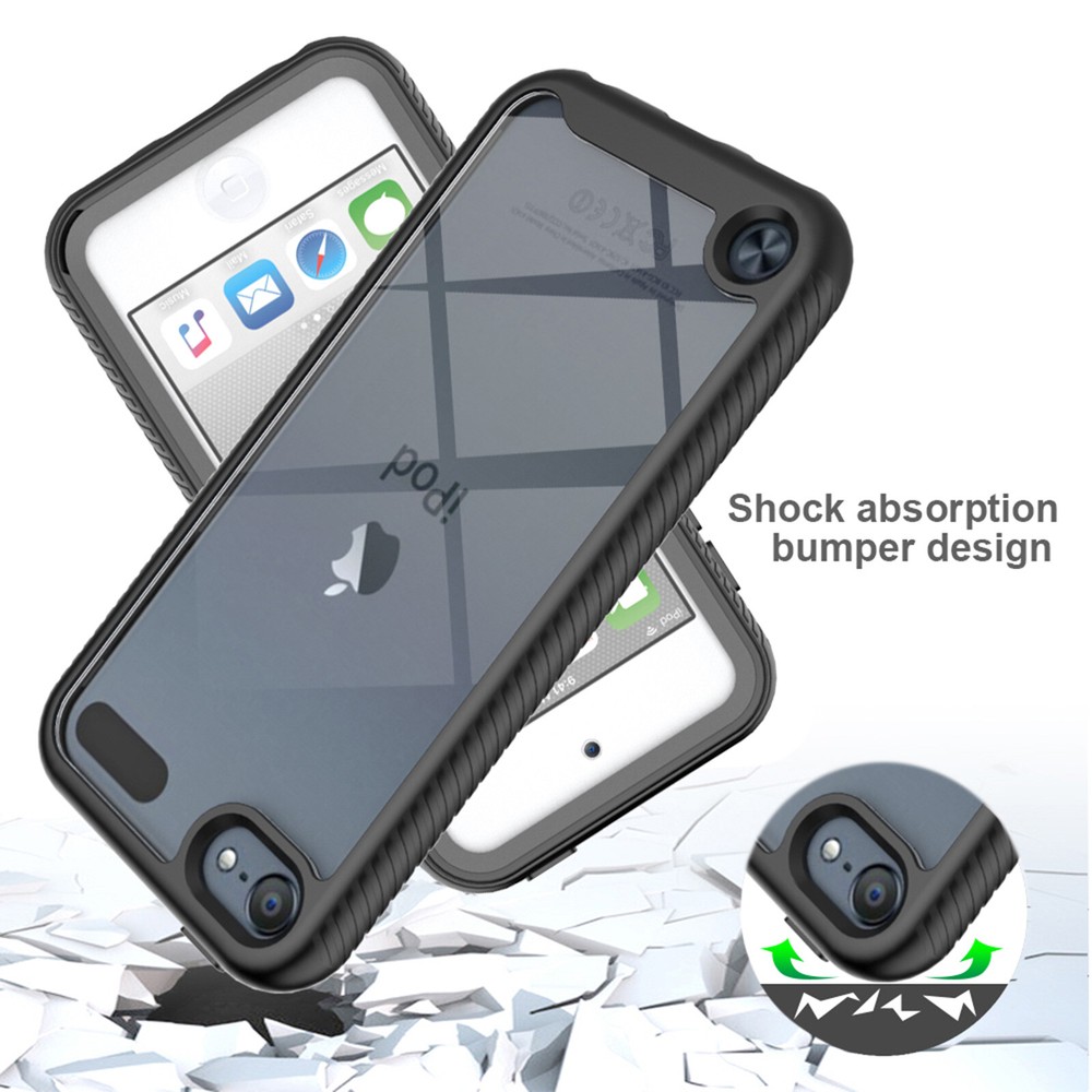Fr Apple iPod Touch 5/6/7th Gen Rugged Shockproof Case Built-in Screen Protector