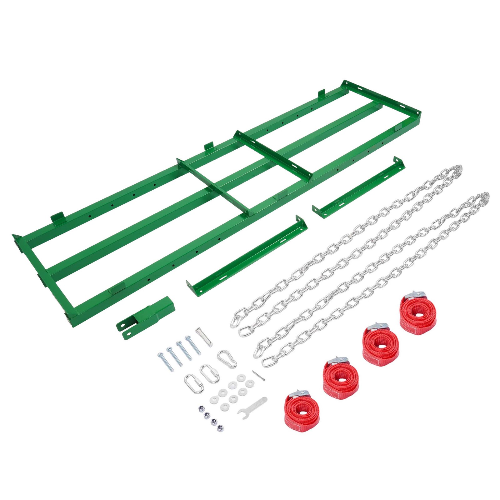 Drag Harrow Driveway Grader for ATV UTV 6 FT Tractor Tow Behind Rake