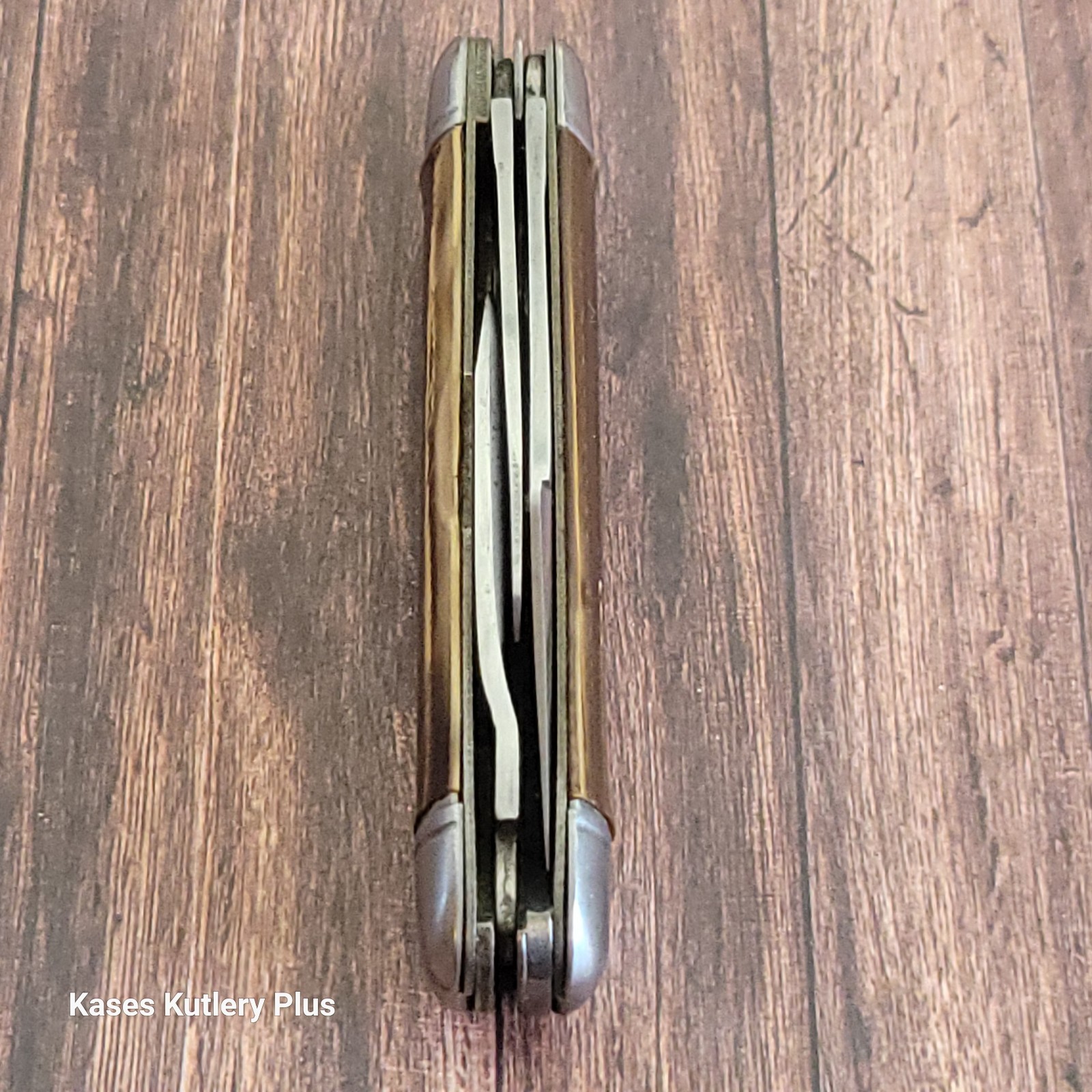 Hammer Brand Equal End Cattle Folding Pocket Knife USA 1945-55