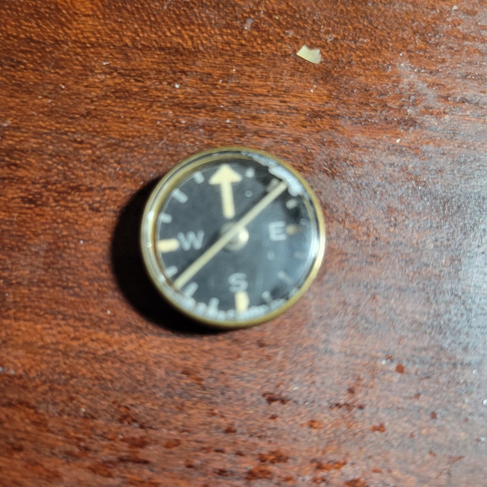 United States Army Air Force WWII Escape and Evation compass.