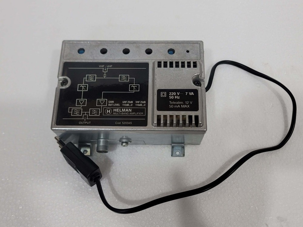 HELMAN MULTI-BAND AMPLIFIER Cod. 52034S