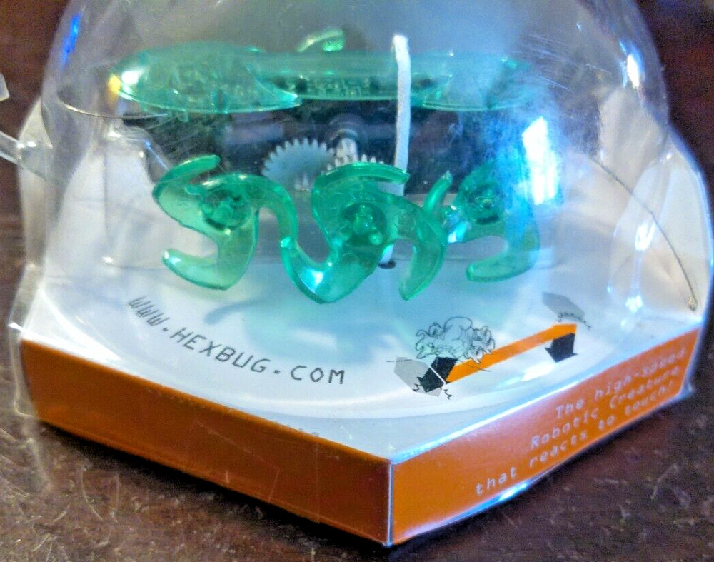 Hex Bug Micro Robotic Creature Ant Green NIB