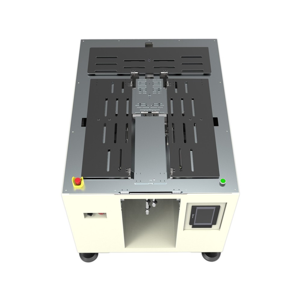 US Clothes Folding Stacking Bagging Folding Packaging Machine