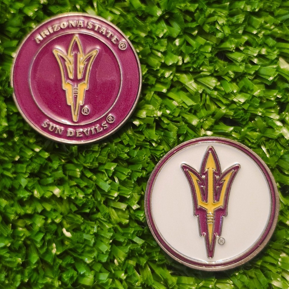 Arizona State Sun Devils Golf Ball Marker New