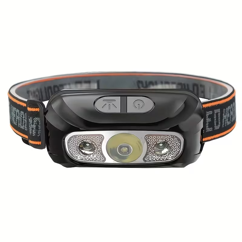 LED Headlamp, Rechargeable Flashlight for Adults Gesture Sensing Headlight Tools