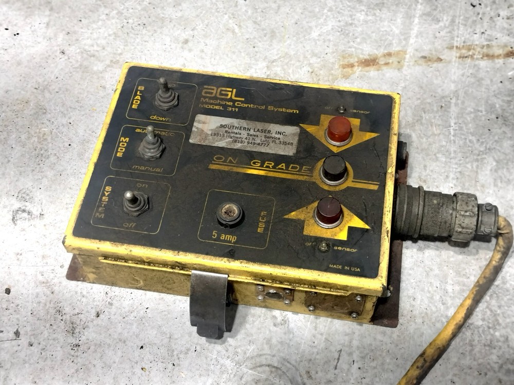 MCS AGL 311 Machine Control System Box Controller Laser Backhoe Dozer