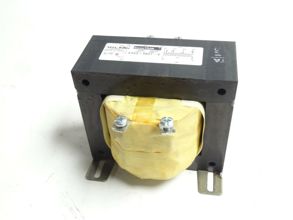 Micron Control Transformers EconoTRAN E263-0601-5 263VA, 50/60 Hz