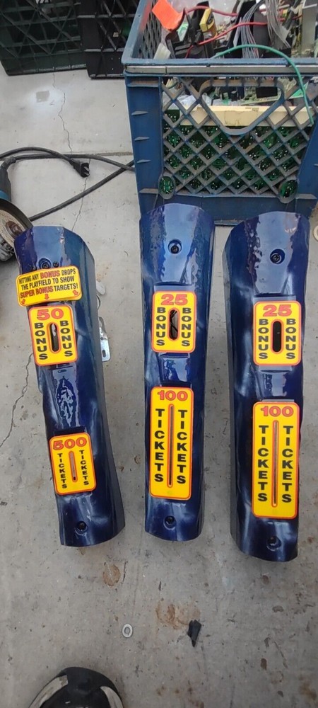 deep freeze arcade redemption targets with pcbs lot untested #100