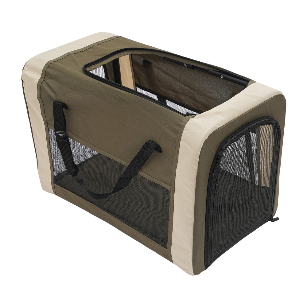 Two-tier Foldable Pet Stroller Dog&cat Stroller For Small & Medium Dogs Portable
