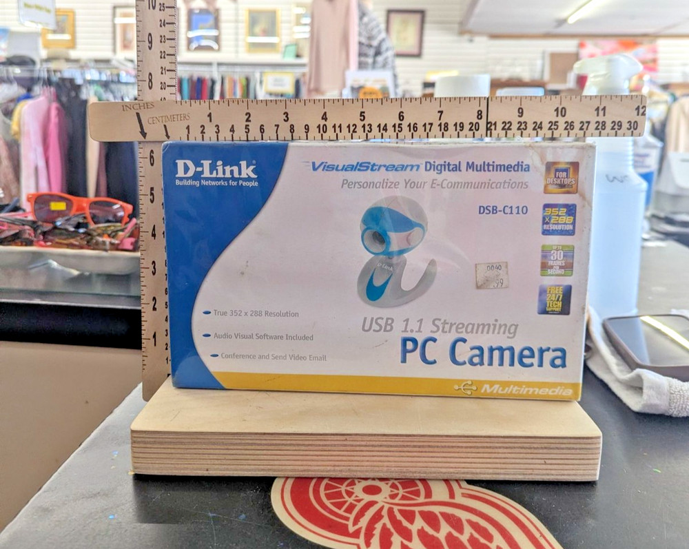 D-Link USB PC Camera DSB-C110 VisualStream Digital Multimedia 352x288 Resolution