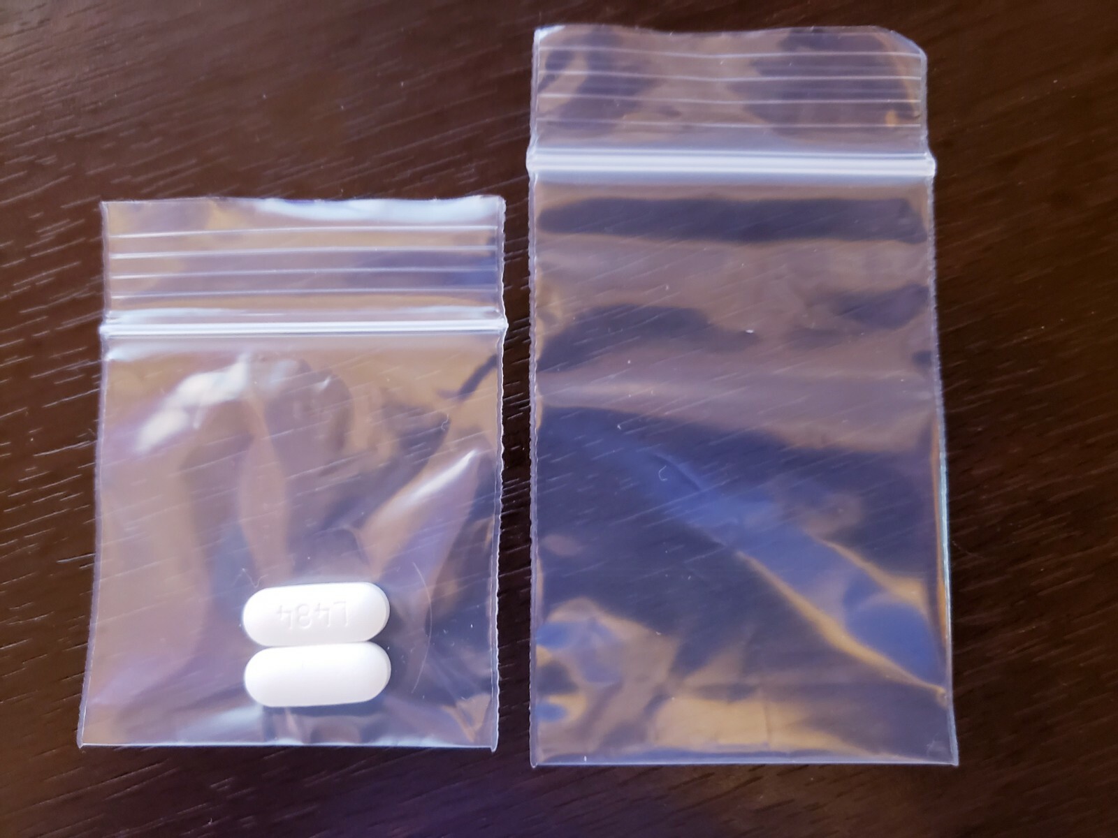 Clear Small Zip Seal Top Lock 2"x 2" 2"x 3" Plastic Bags 2Mil Jewelry Baggies