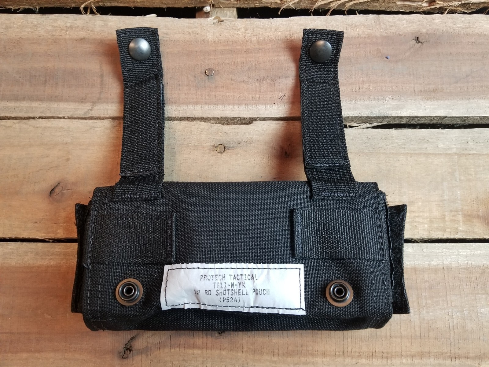 US Military TP11 Safariland 12 Rd Shotgun Shell Pouch 12 Ga w/ Molle Attachment