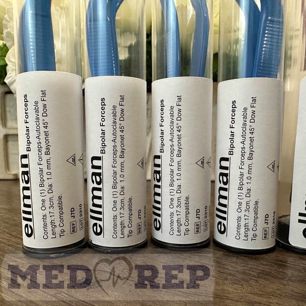 Ellman - J7D Bipolar Forceps - REUSABLE!