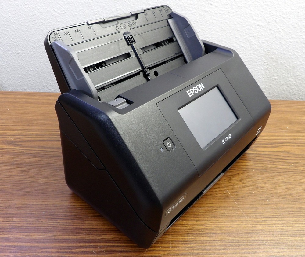 Epson Workforce ES-580W Wireless Color Duplex Desktop Document Scanner