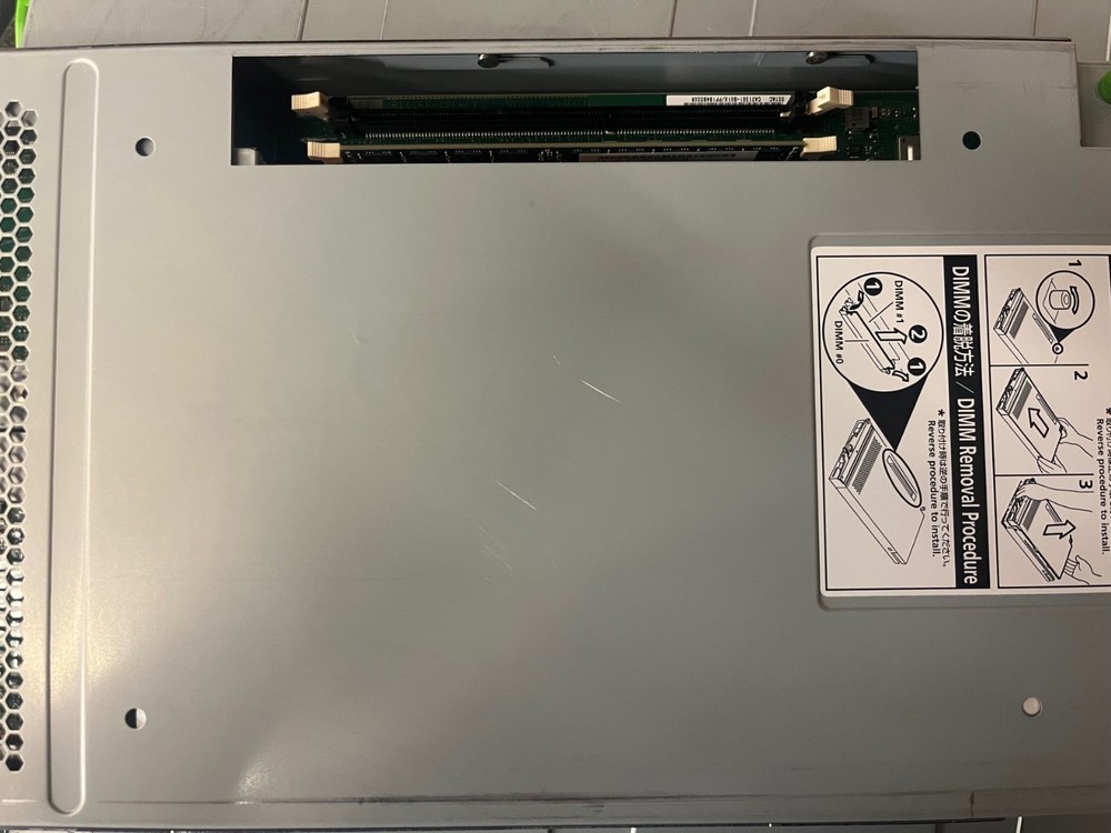 CA07554-D102 FUJITSU DX100 CONTROLLER MODULE WITH CA07336-C011 ETERNUS