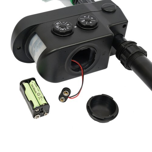 Adjustable Solar Garden Animal Repeller Water Sprinkler Sensor Motion Activated!