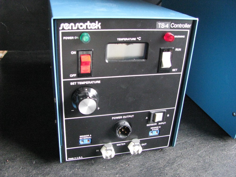 SENSORTEK PUMP/TANK & TS-4 CONTROLLER for MICROSCOPE HEATING/COOL THERMAL STAGE