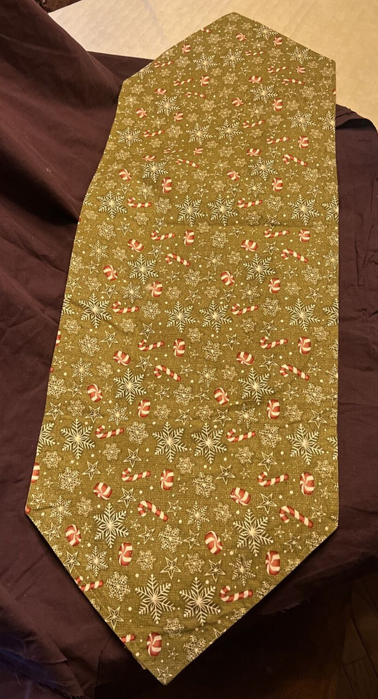 Reversible Table Runner - 41" - Christmas and Fall themed