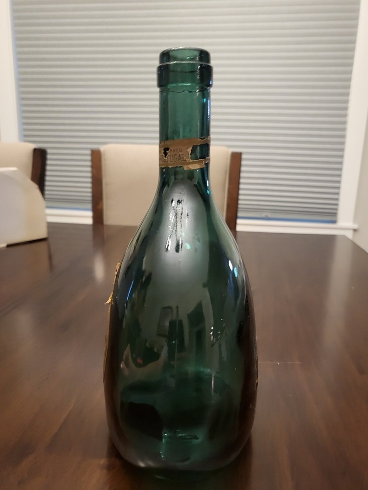 Vintage Mateus Empty Green Wine Bottle B