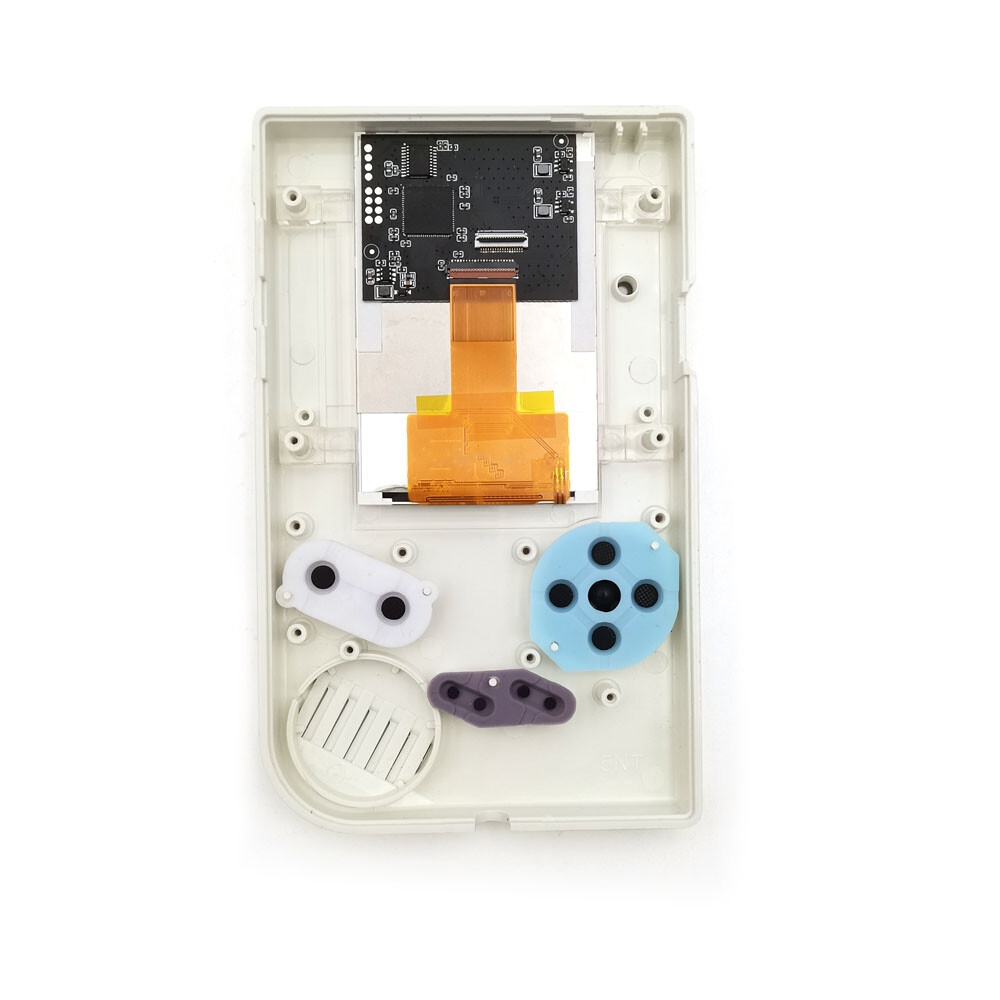 OSD Menu V5 Pro Full Size RIPS Backlight LCD+Pre-cut Shells W/Battery For GB DMG