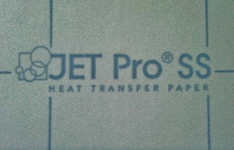 INKJET TRANSFER FOR WHITE FABRIC: IRON-ON "JET PRO SOFT STRETCH" (8.5"X11")100CT