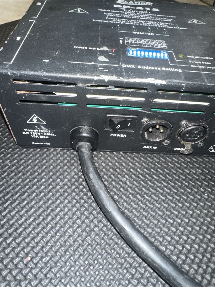 Elation Professional DP-415 4-Channel Dimmer/Switch Pack DJ Control (inv 3)