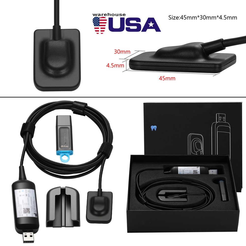 Dental Sensor Unit digital Sensor Image HD Sensor Size 1.5 (TWAIN Drive Compact)