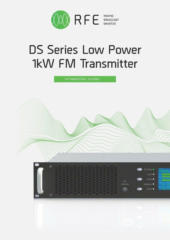 Broadcast Prof 500w FM Stereo Transmitter Wide Band 88 108 Mhz WARRANTY 5 YEARS