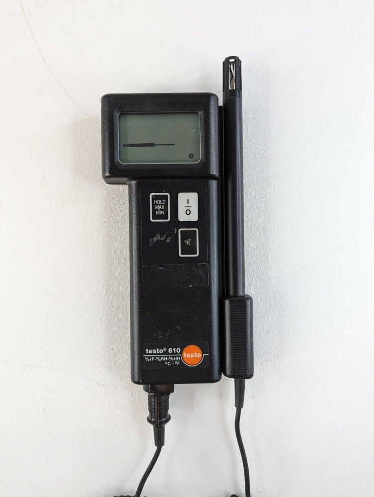 Testo 610 Digital Hygrometer Pocket Humidity Temperature Meter Tested