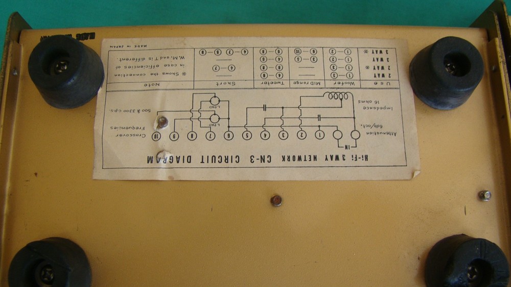 Calrad CN-3 Three way Crossover-PAIR
