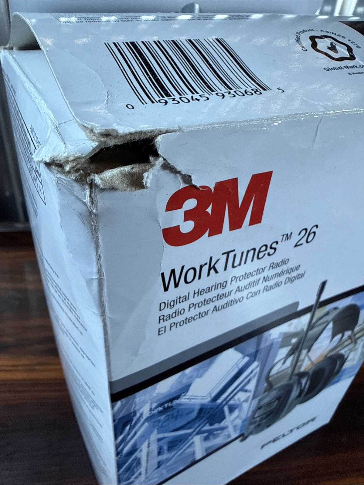 Peltor Digital WorkTunes 26 Headphones and Earmuffs WTD2600 NEW IN BOX! NIB