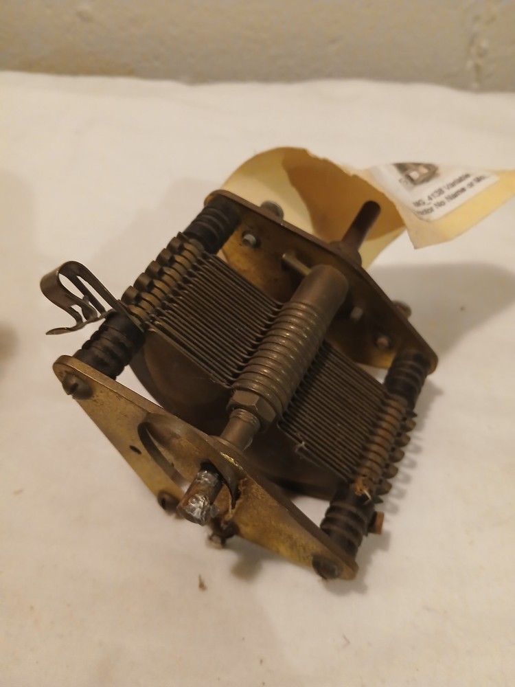 Vintage Variable Capacitor Tuning Used